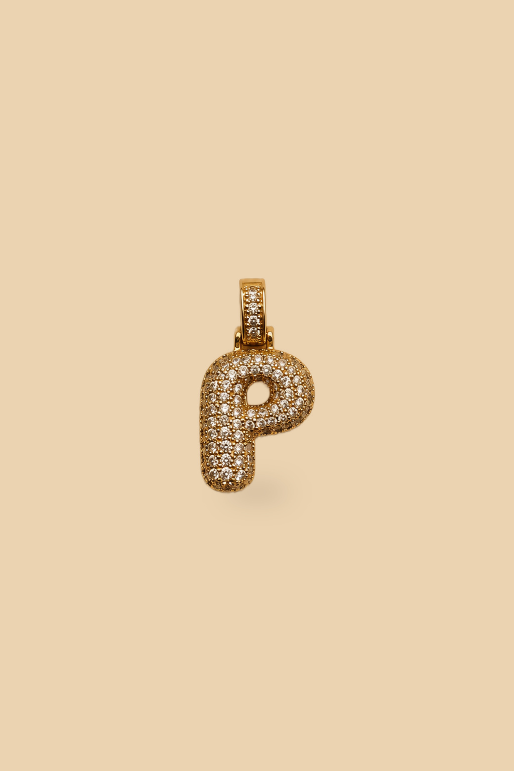 Charm 6548 Iniziale pavé P