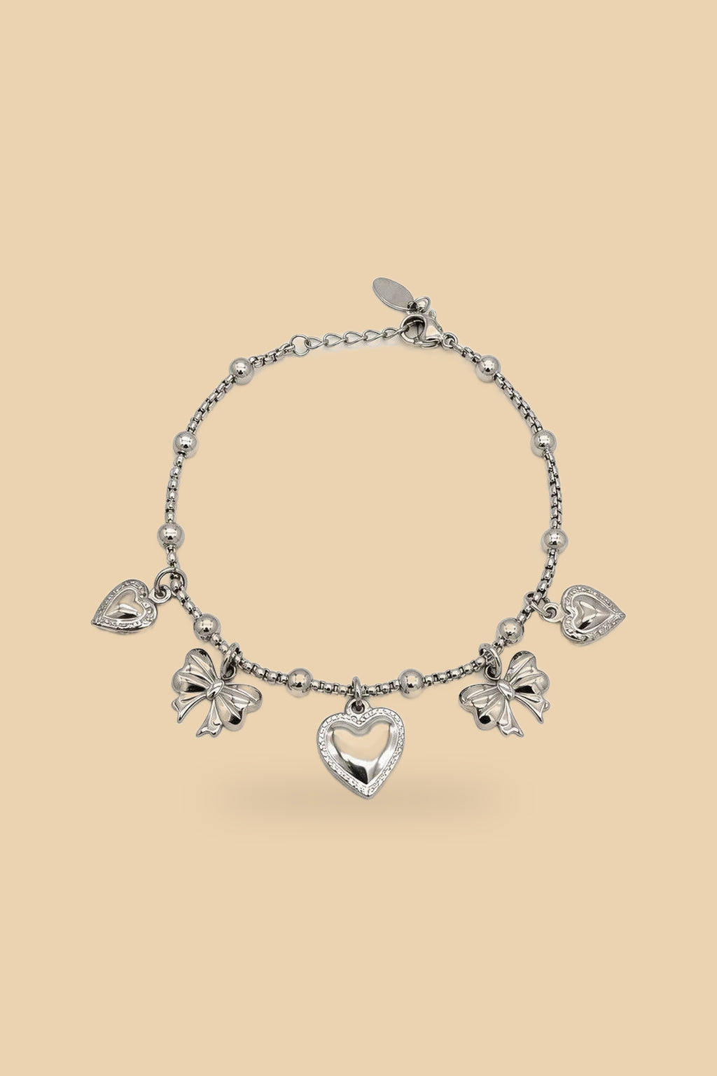 Bracciale 6548 Cuori&Fiocchetti argento