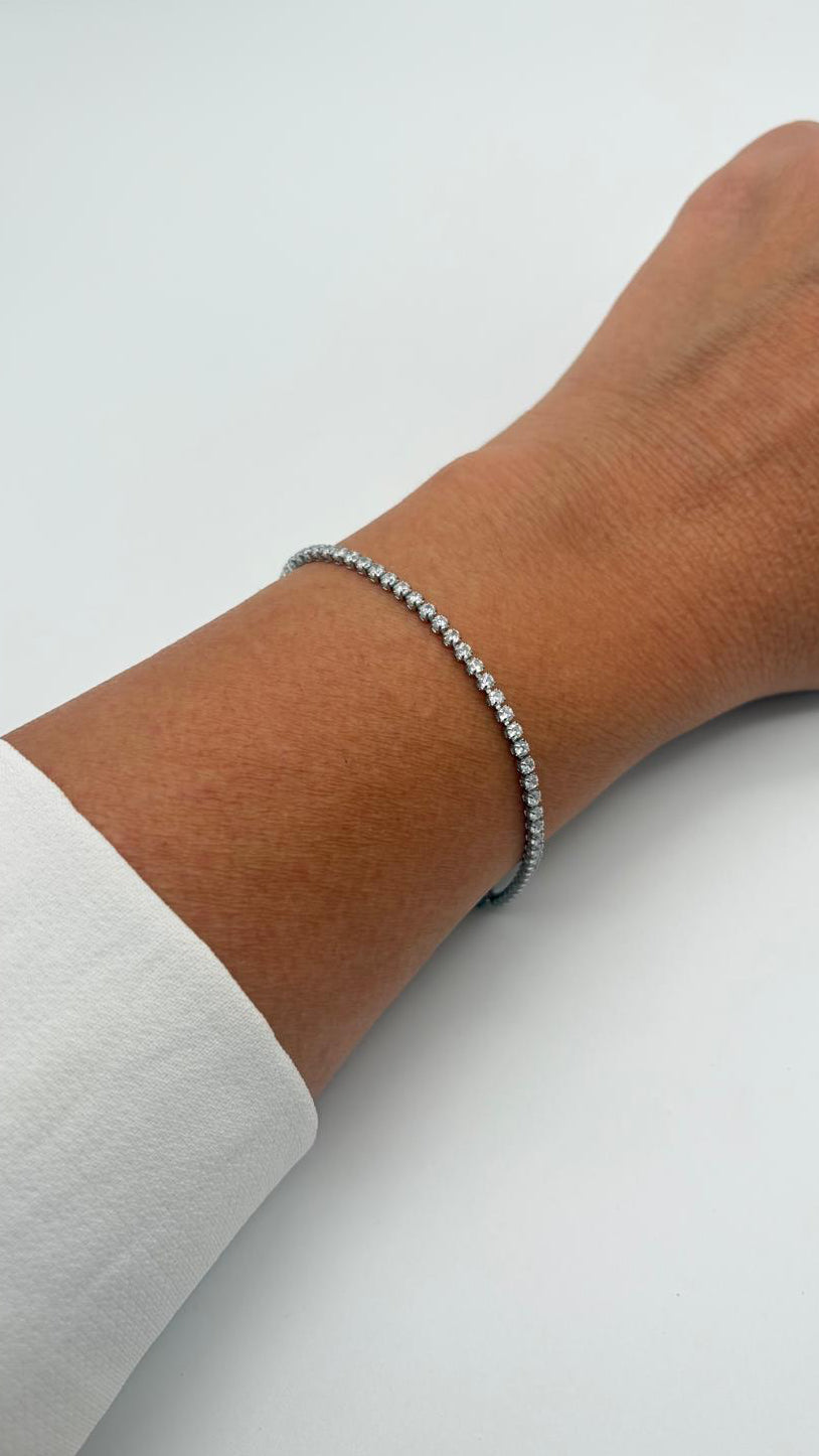 Bracciale 6548 Tennis argento