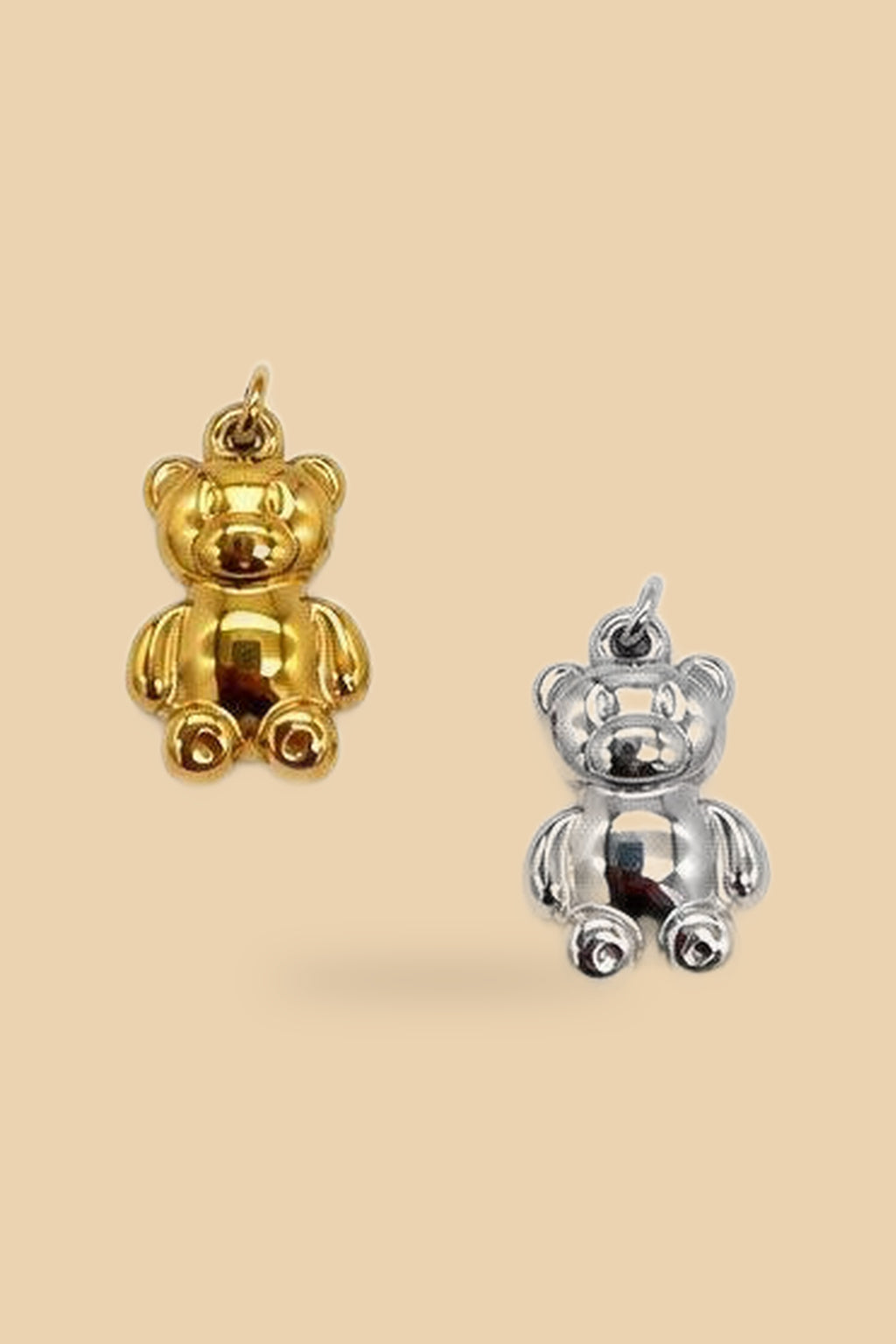 Charm 6548 Orsetto argento