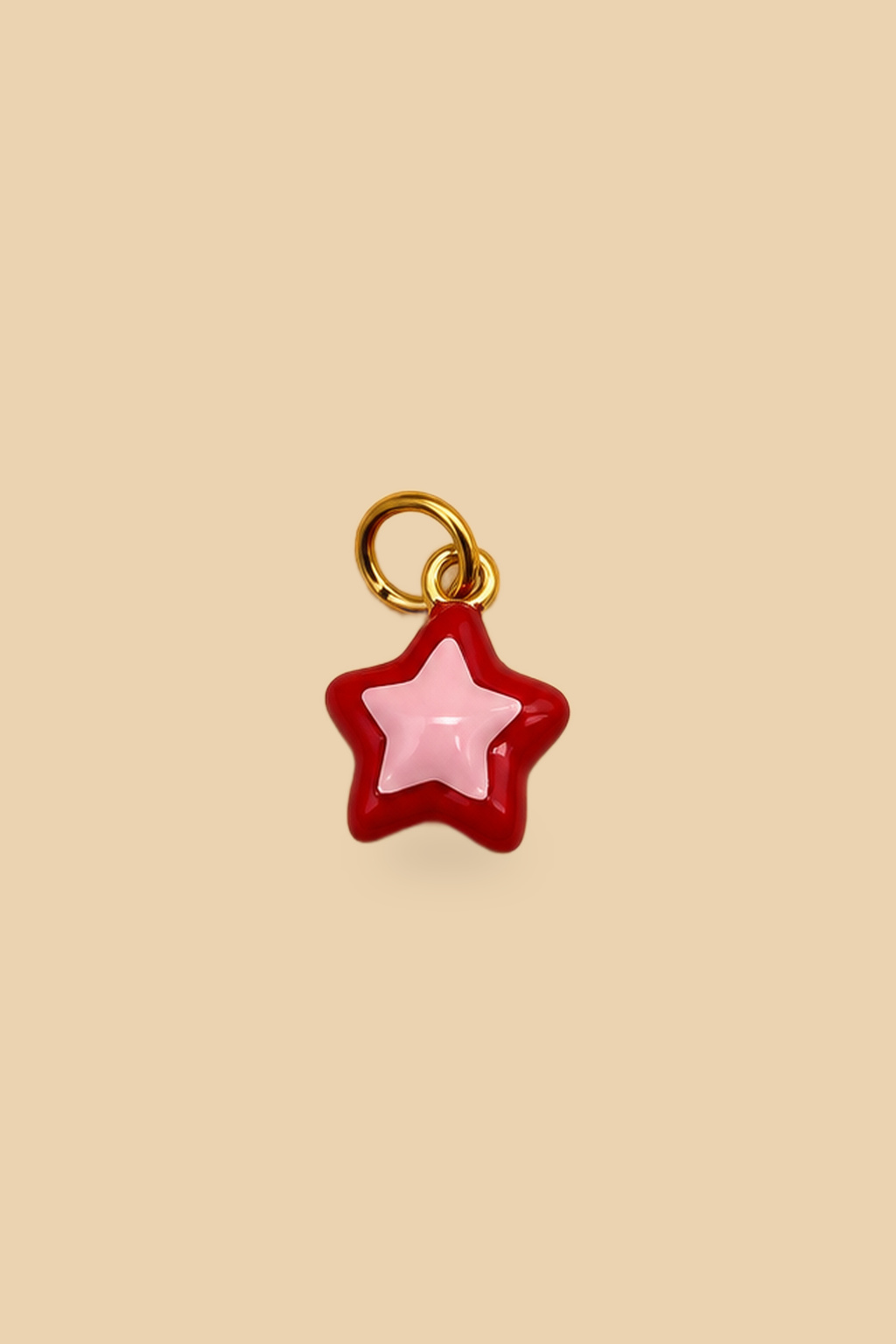 Charm 6548 Stella rossa