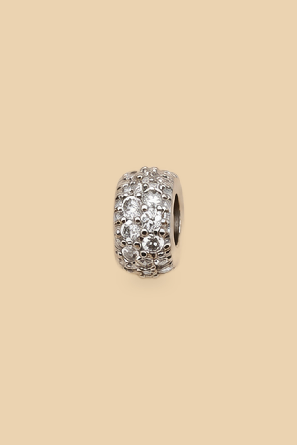 Charm 6548 “Mini scintilla” argento