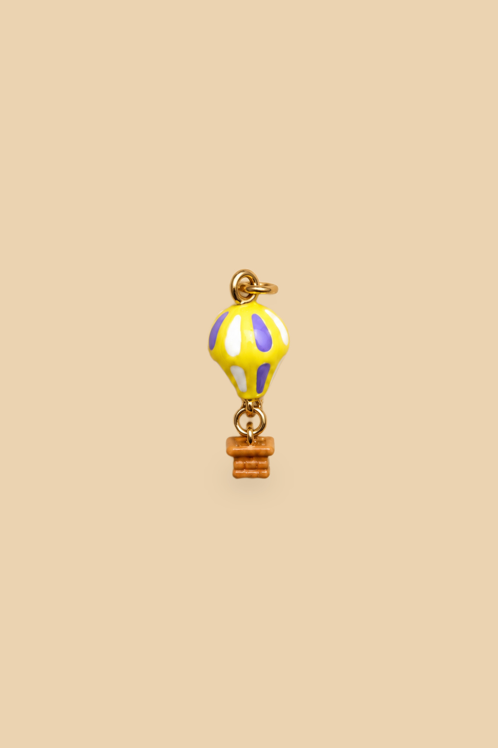 Charm 6548 Mongolfiera gialla