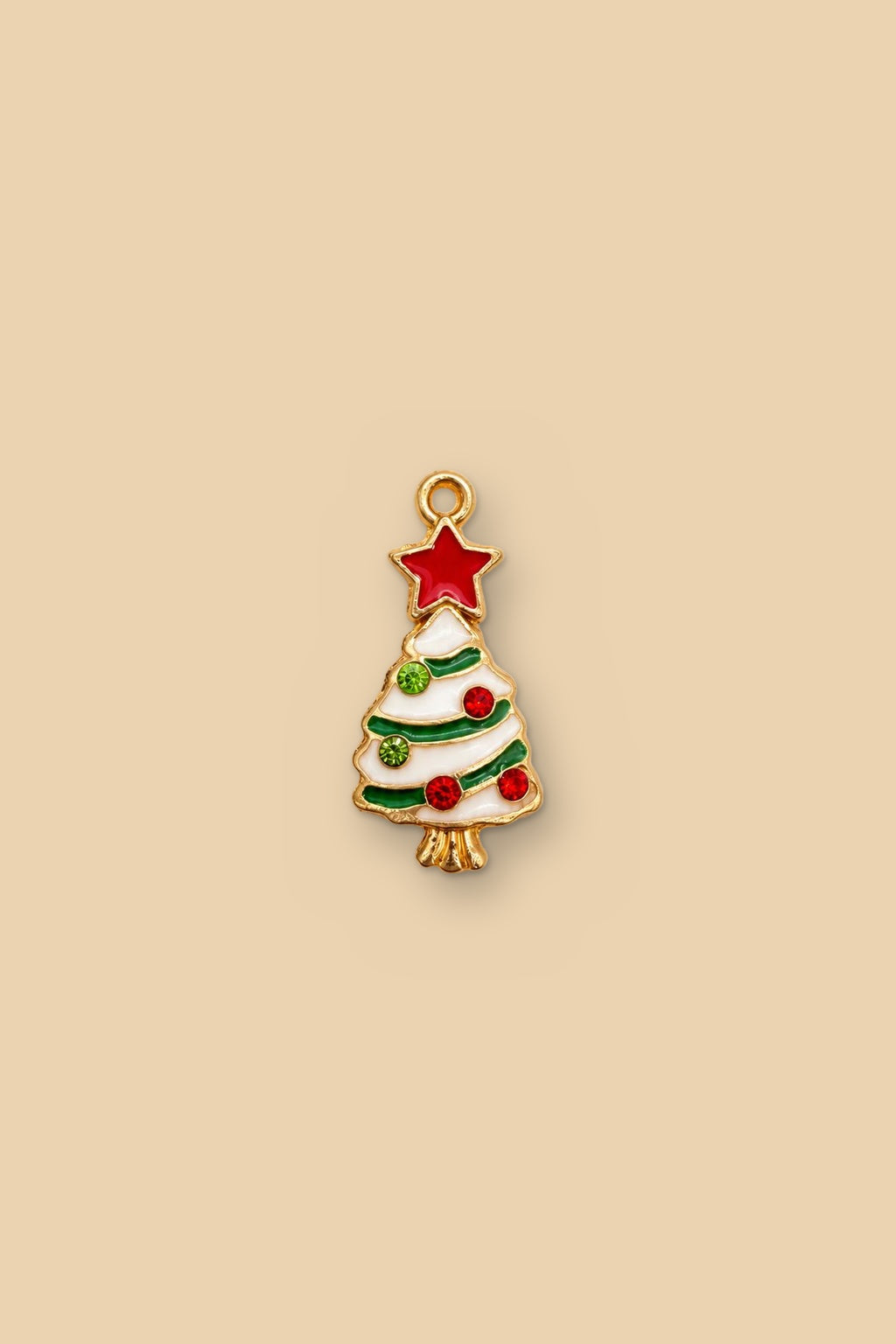 Charm 6548 Albero di Natale bianco