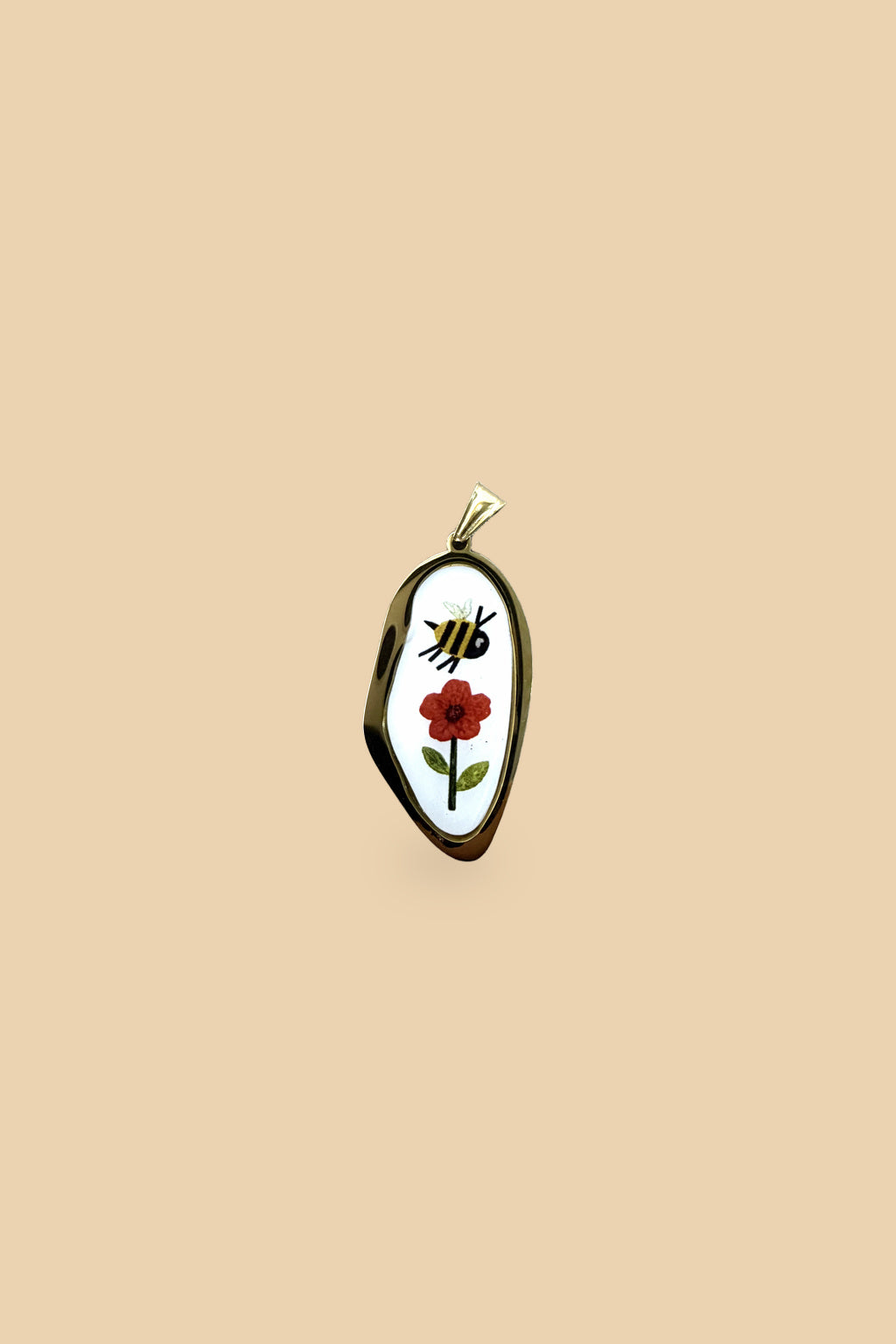Charm 6548 Ape e fiore
