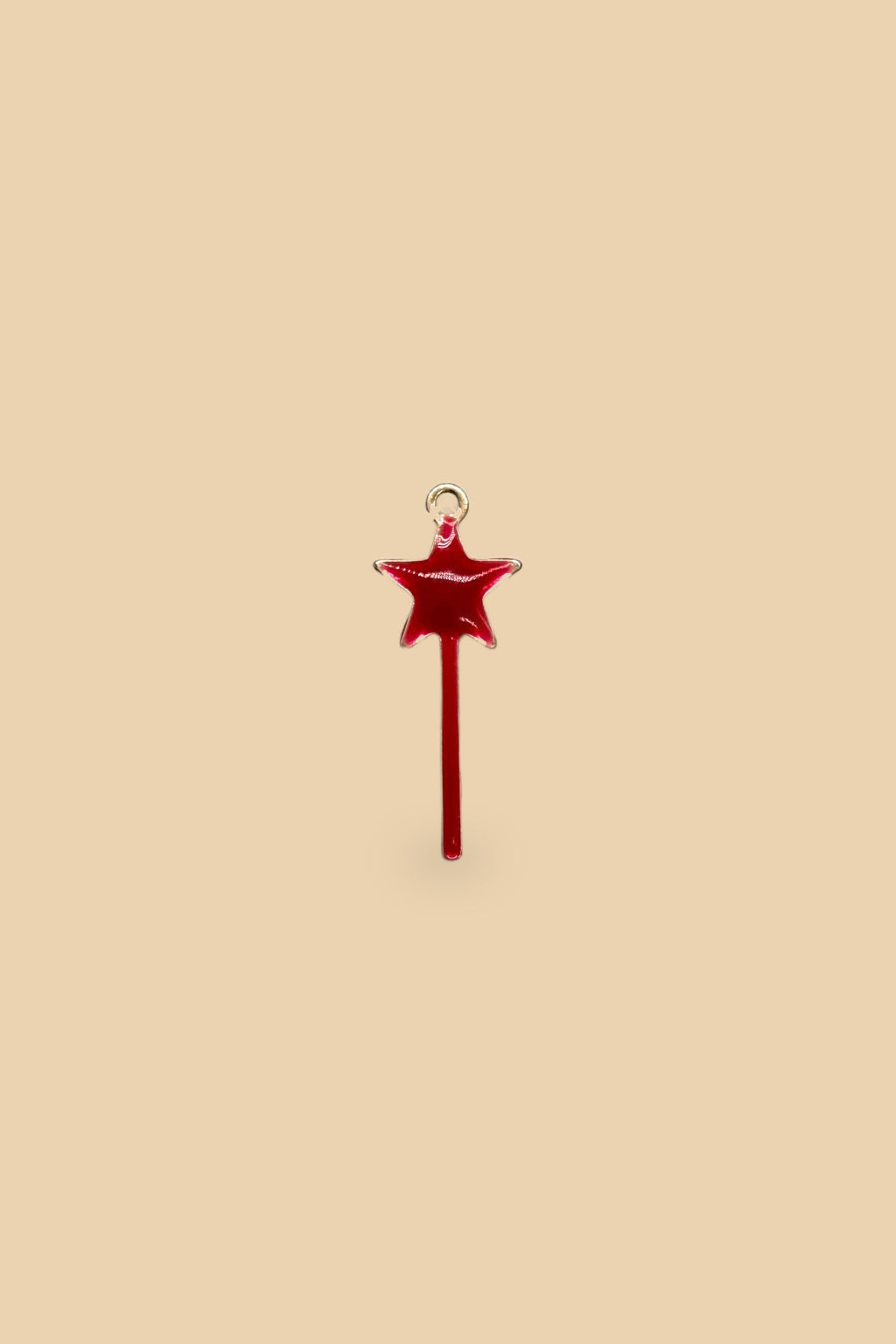 Charm 6548 Bacchetta stella rossa
