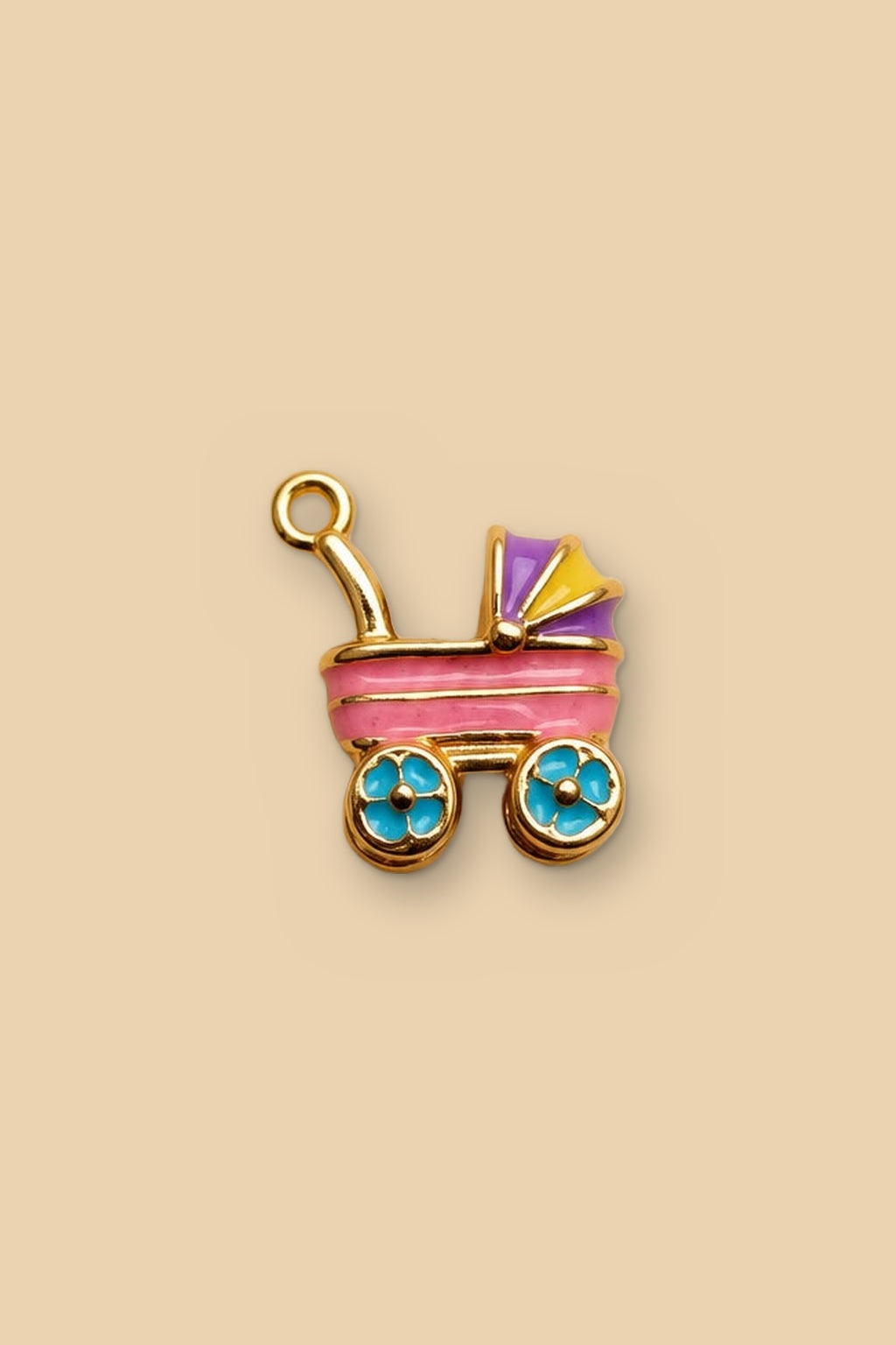 Charm 6548 Carrozzina rosa