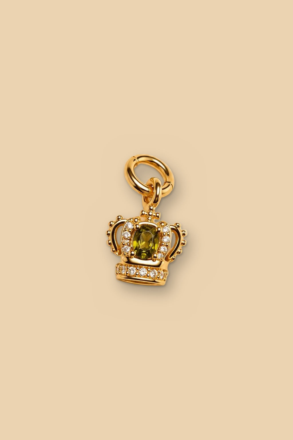 Charm 6548 Corona pietra verde