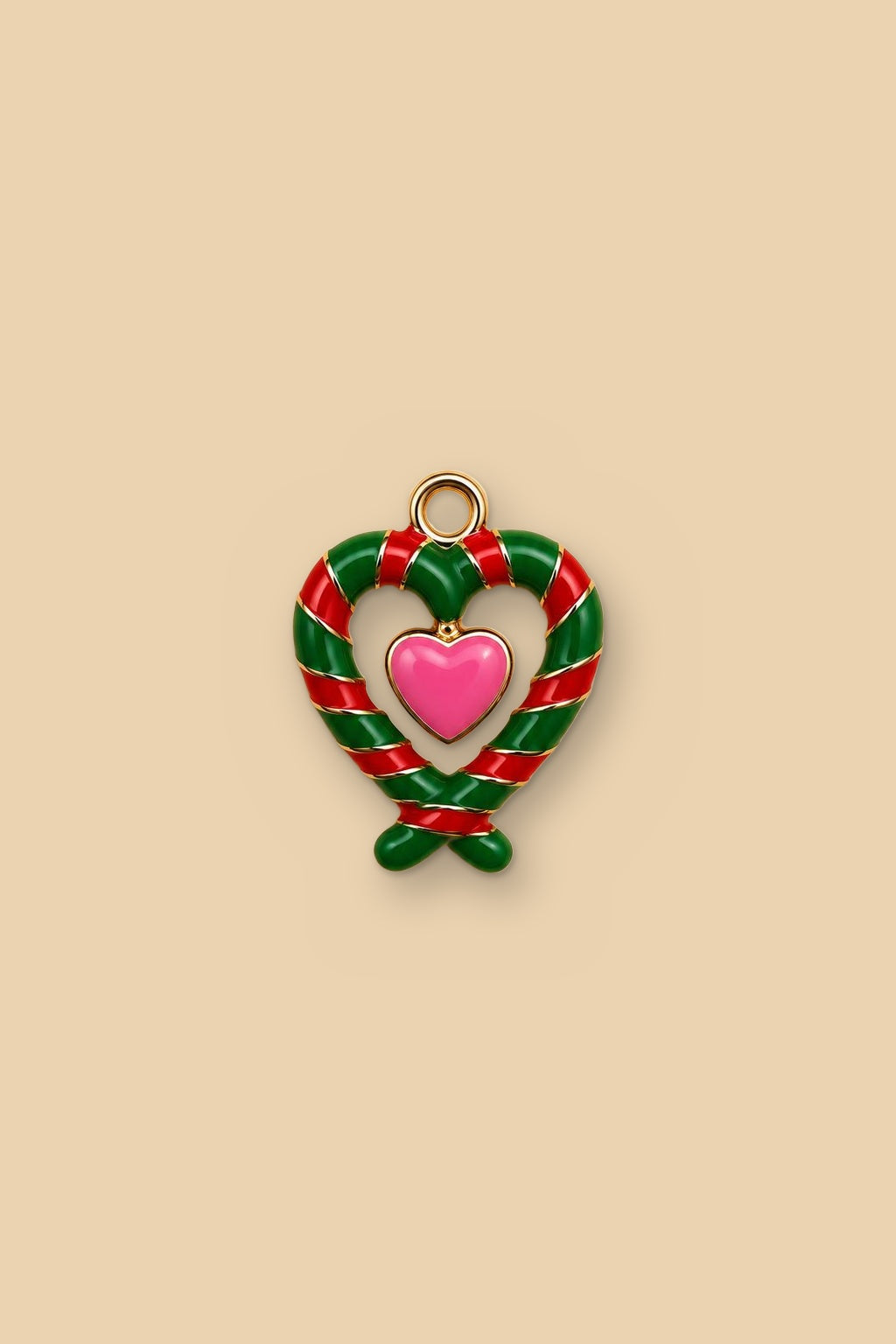 Charm 6548 Cuore di Natale