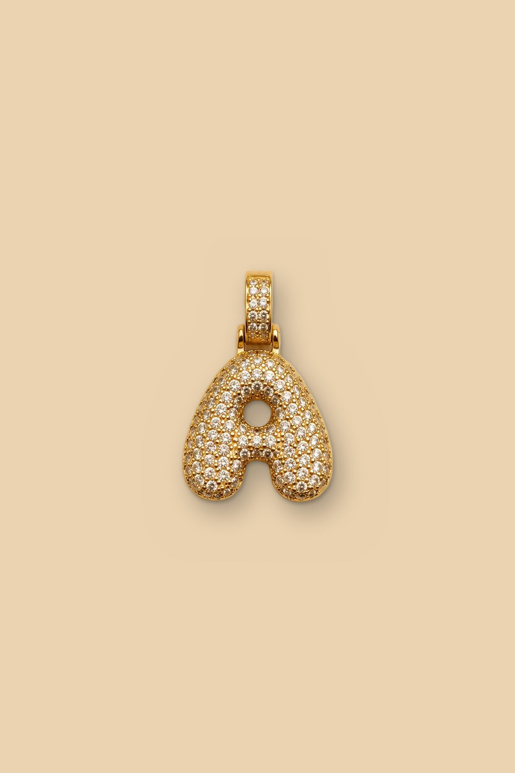 Charm 6548 Iniziale pavé A