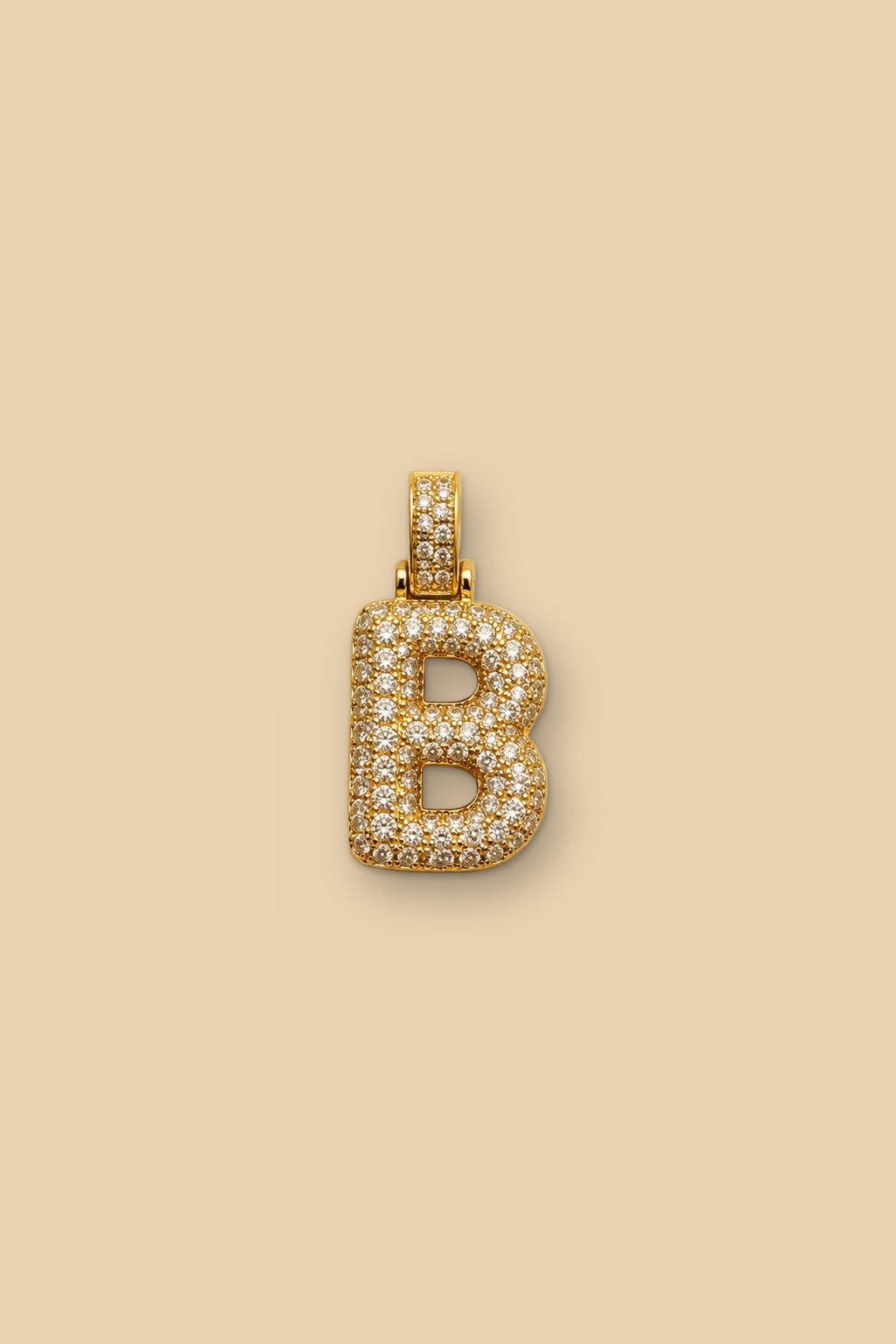 Charm 6548 Iniziale pavé B
