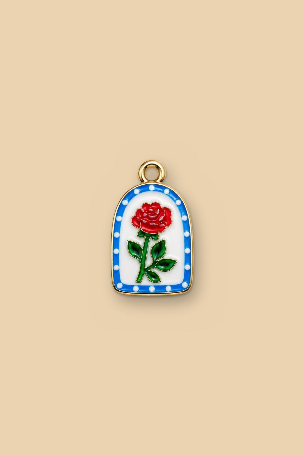 Charm 6548 Rosa rossa