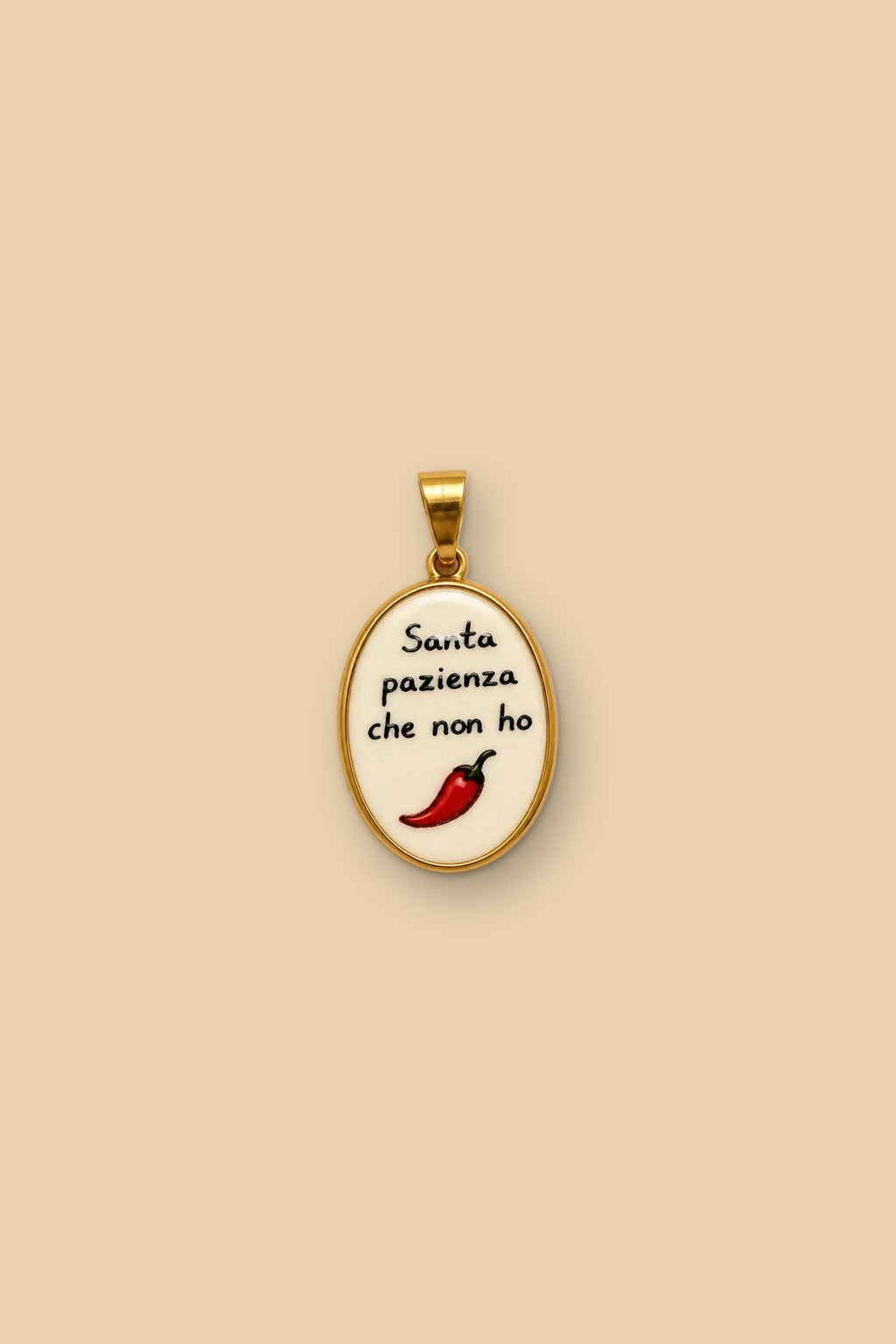 Charm 6548 “Santa pazienza che non ho”