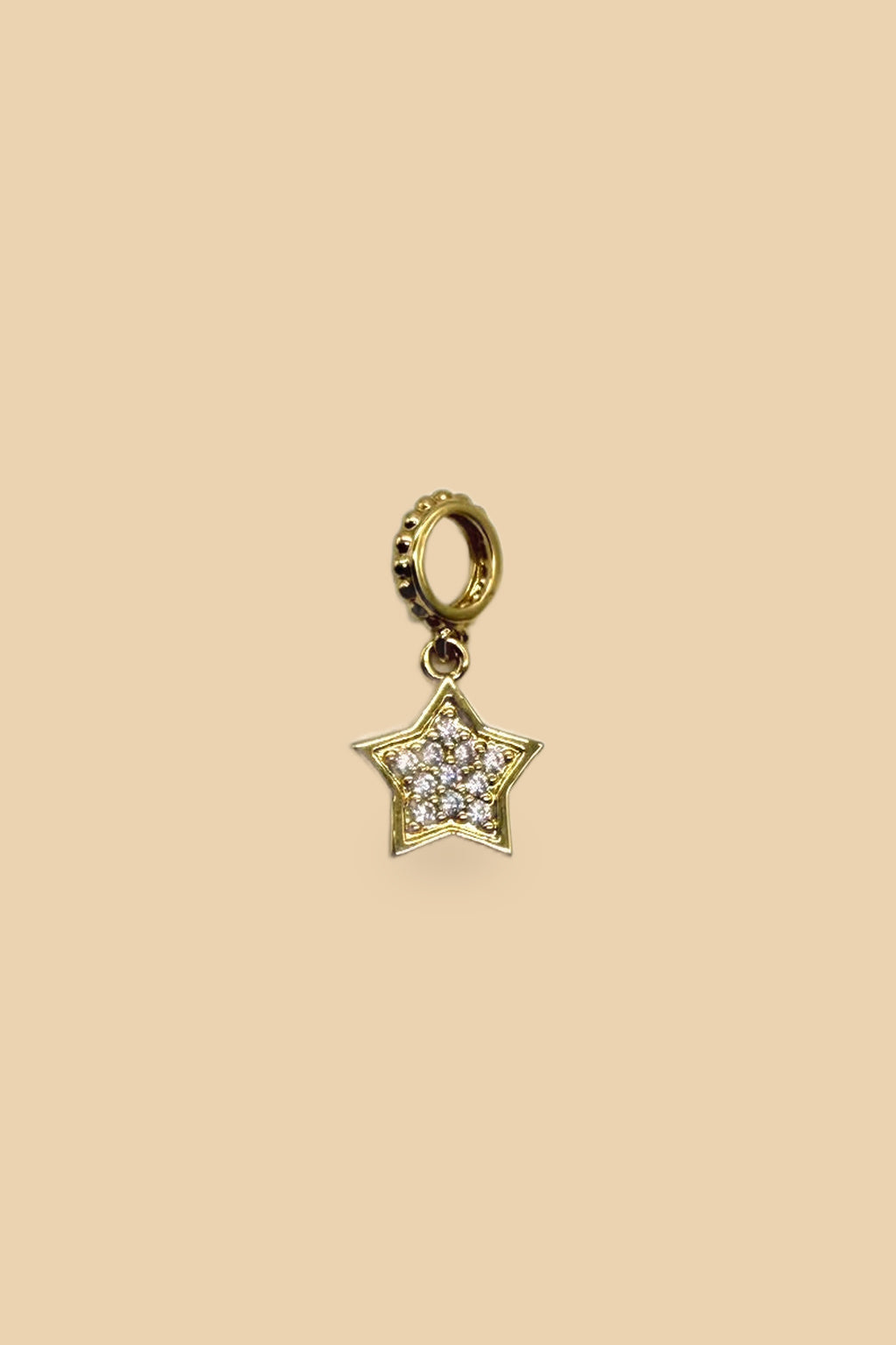 Charm 6548 Stella pavé pendente