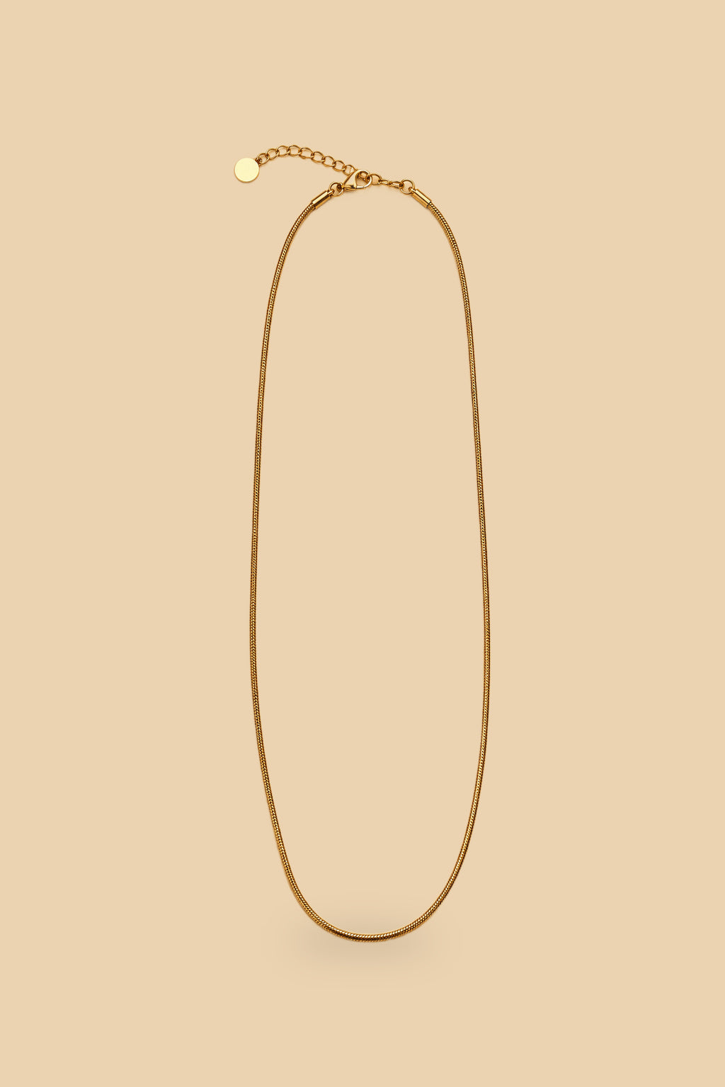 Collana 6548 Mini Snake oro 50 cm