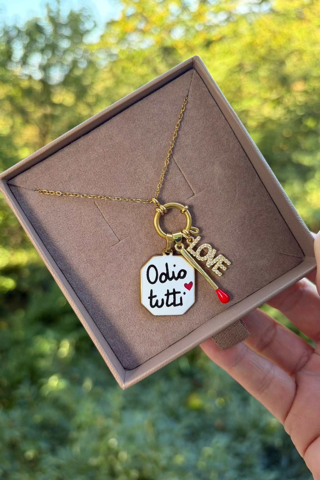 Collana 6548 Ready to Wear “Odio tutti”