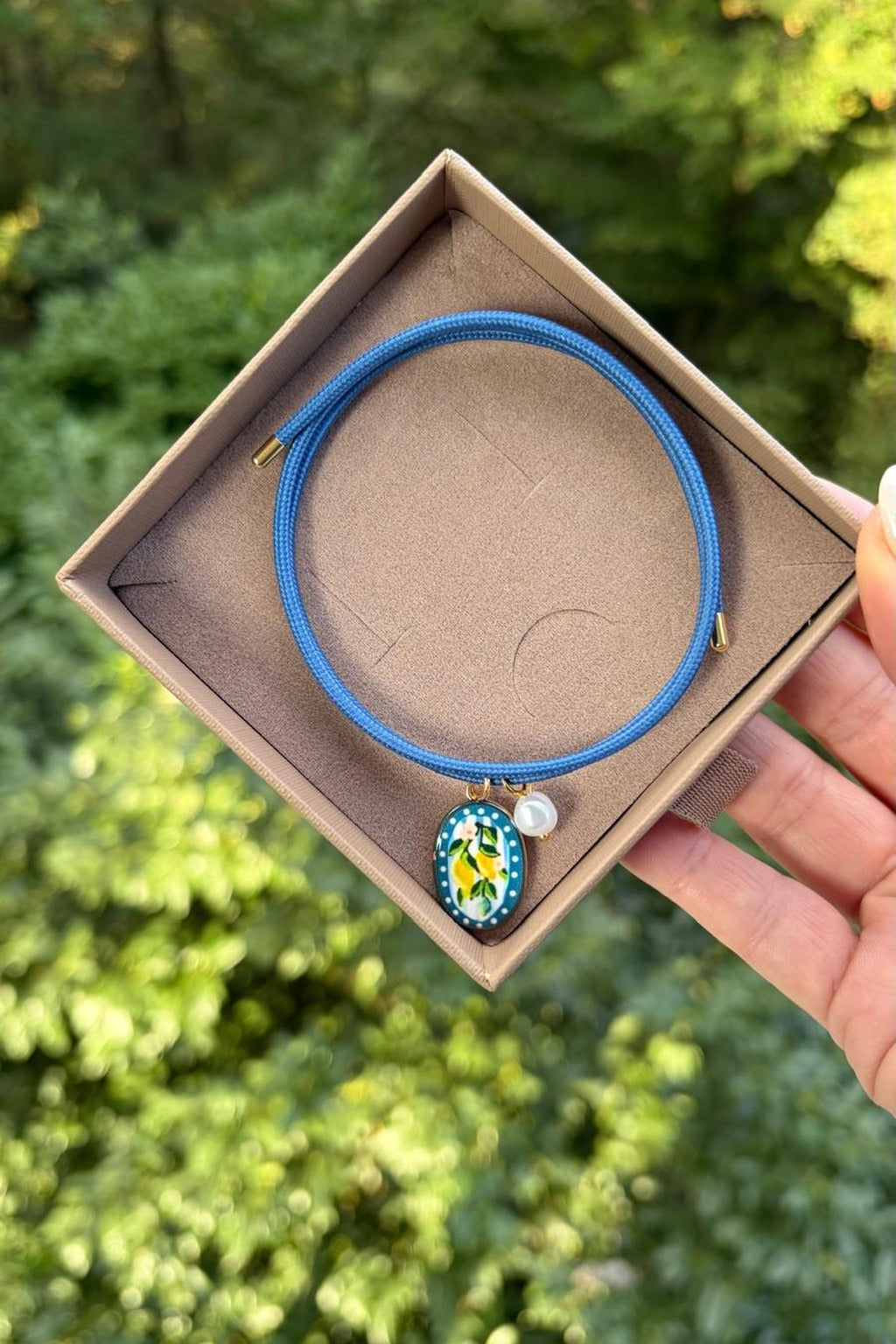 Collana 6548 Ready to Wear “Limoni e perla”