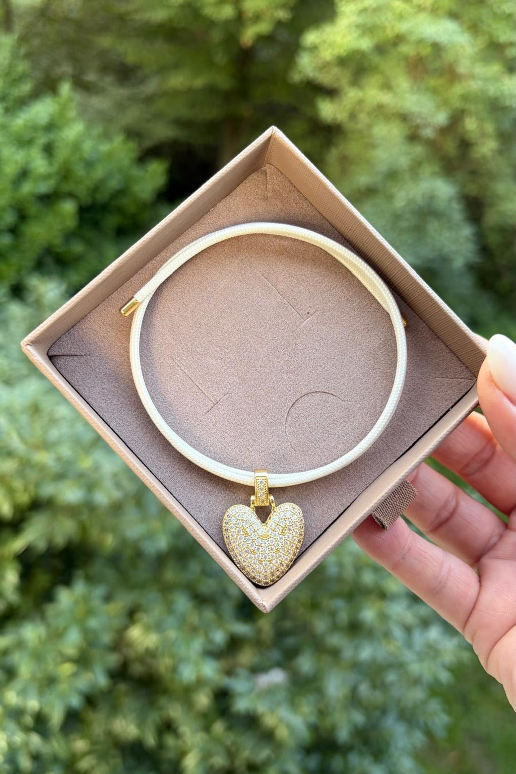 Collana 6548 Ready to Wear “Cuore pavé”